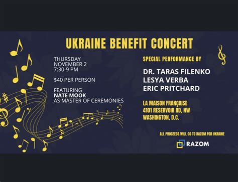 Ukraine Benefit Concert Razom