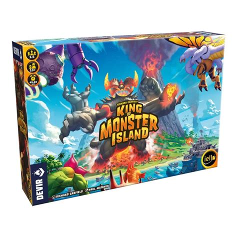 King Of Monster Island Juego De Mesa Seven Figuarts