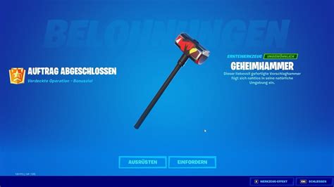 Fortnite Kapitel Saison Verdeckte Operation Null Bauen Auftr Ge