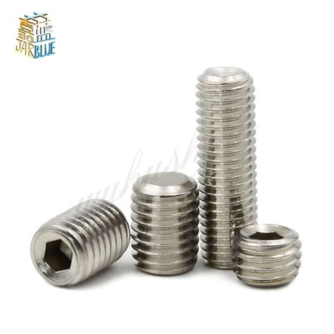 50pcs Din913 M2 M2 5 M3 M4 M5 304 Stainless Steel Metric Thread Grub