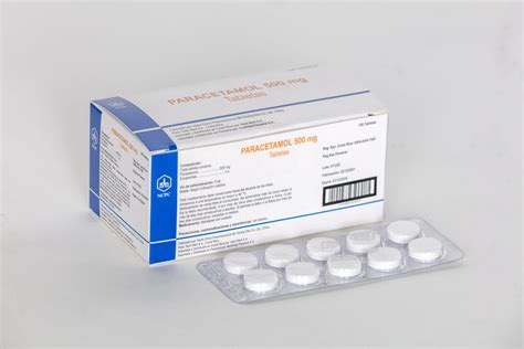 Paracetamol Mg Tabletas Blister X Caja Por Inversiones