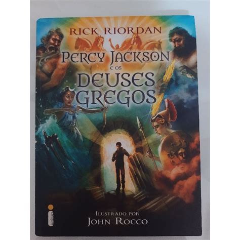 Livro Percy Jackson E Os Deuses Gregos Rick Riordan Shopee Brasil