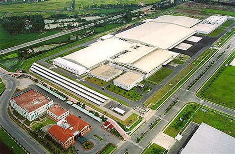 Canon Vietnam Co Ltd 04a Factory Project Obayashi Viet Nam Corporation