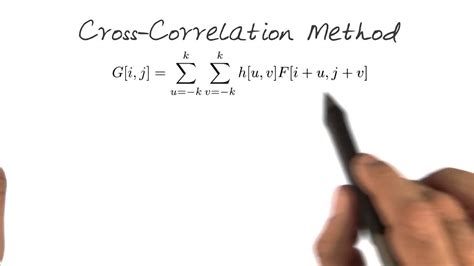 Cross Correlation Method Youtube