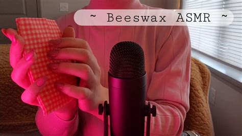 ASMR Beeswax Wrap Tapping And Scratching Soothing Asmr For Sleep