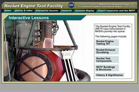 NASA Rocket Engine Test Facility | Governmental Science History Website