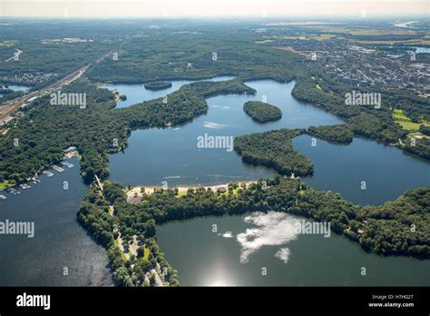 Luftaufnahme Sechs Seen Duisburg Wedau Duisburg Wedau Bissingheim