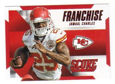 2015 Panini Score Franchise Red 16 Jamaal Charles Chiefs NM MT EBay