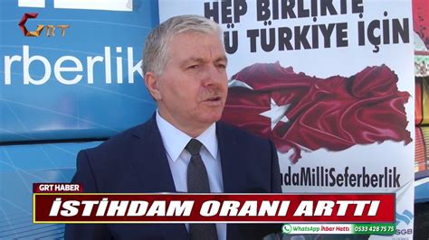 İSTİHDAM ORANI ARTTI YouTube