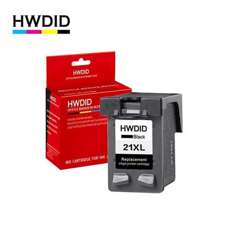 HWDID 21 XL Refill Ink Cartridge Replacement For HP21 21xl Black For