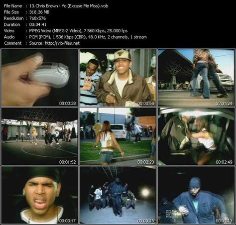 Chris Brown - Yo (Excuse Me Miss) - Download High-Quality Video(VOB)