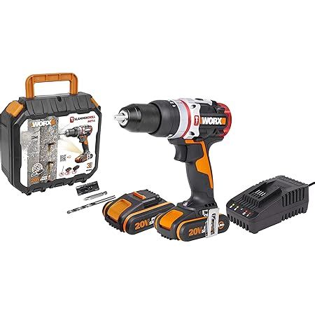 Worx Nitro V V Max Cordless Impact Drill Wx Slammer Drill N