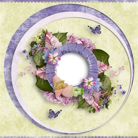 Cadre Photo Png Fleurs Bloom Frame Png Quick Page