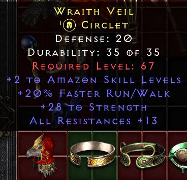 Zon Circlet Ft 2skill 20frw 28str 13ar Topic D2jsp