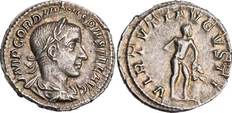 R Mische Kaiserzeit Denar N Chr Gordianus Iii B Ste