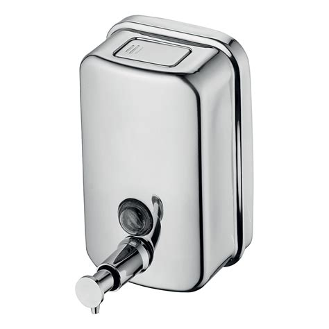 Ideal Standard IOM Stainless Steel Wall Mounted Soap Dispenser 800ml