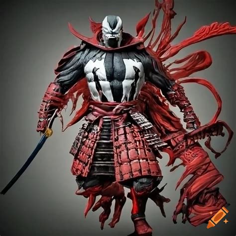 Detailed Action Figure Of A Samurai With Katana On Craiyon