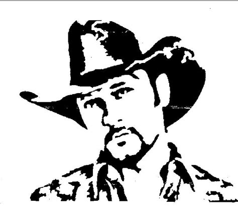 tim mcgraw | Shadow drawing, Western clip art, Silhouette face