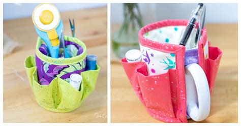 Mug Caddy Organizer Free Sewing Pattern