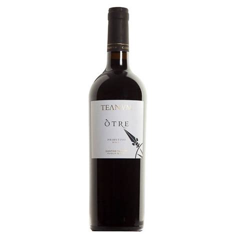 Otre Primitivo Di Puglia Cantine Teanum 2019