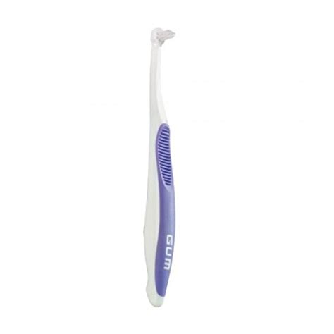 Sunstar Gum Bu 308pd End Tuft Soft Tapered Trim Toothbrush Shape Pack Of 12