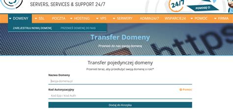 Czy Transfer Domeny Jest Skomplikowanym Procesem Servizza Pomoc