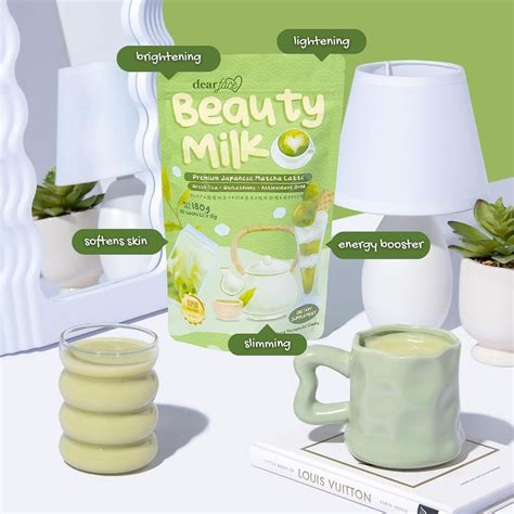 Beauty Milk Premium Japanese Matcha Latte Green Tea Off