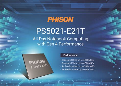 Phison Announces The E26 First PCIe Gen5 SSD Architecture