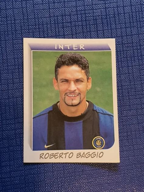 Calciatori Panini Figurina Caricatura Roberto Baggio Perfetta