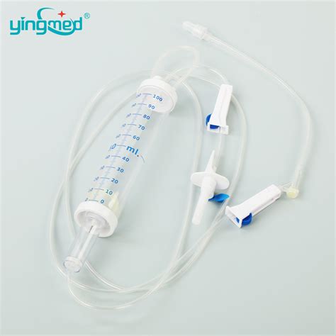 Disposable High Quality Medical Pediatric Burette Infusion Set Ml