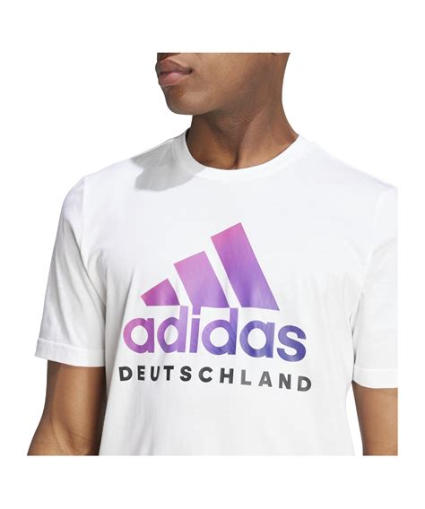 Adidas Dfb Deutschland Dna Graphic T Shirt Em Weiss Weiss