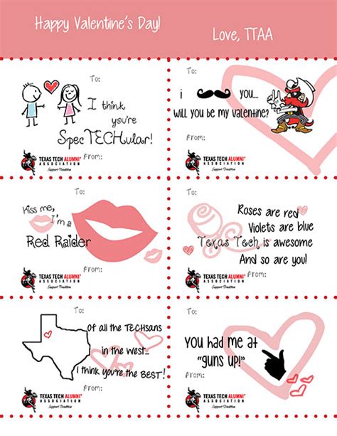 Texas Tech Alumni Association Wont You Be Our Valentine