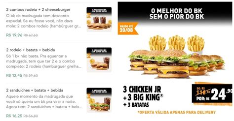 Burger King D Descontos De At Para Pedidos Na Madrugada