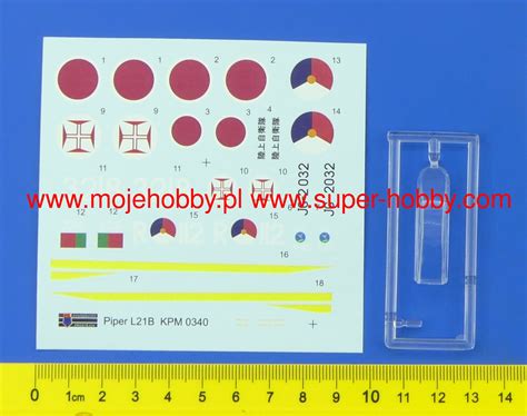Piper L 21B Super Cub Model Do Sklejania Kovozavody Prostejov 72340