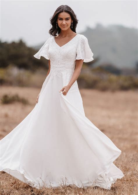 Allure Modest Bridal Gown Allure Modest M685 Wedding Dress Wedding Shoppe