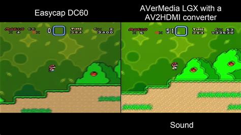 Easycap Vs Avermedia Lgx Av Hdmi Comparison Snes Youtube