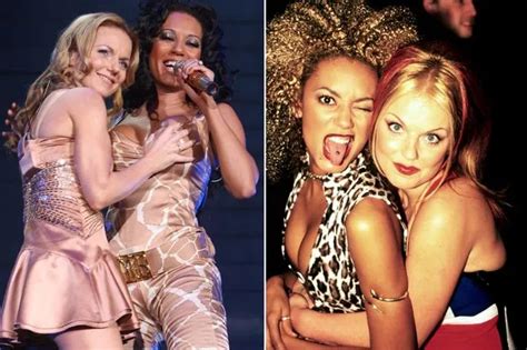 Mel B Snogs Christine Crokos On A Bench During Four Year Lesbian Relationship Mirror Online