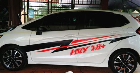 Koleksi Cutting Sticker Mobil Avanza Silver Terbaru Brostiker