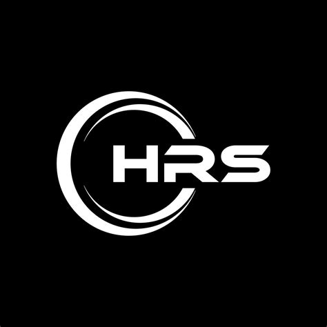hrs letter logo design inspiration   unique identity modern