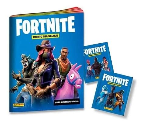 Lbum Ilustrado Fortnite Figurinhas Panini Parcelamento Sem Juros