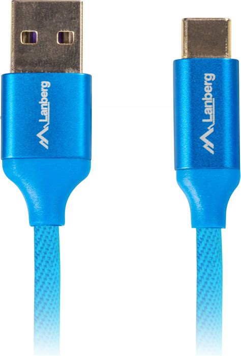 Lanberg Kabel Usb Typ C 1M Premium Charge 5A Huawei Kable Opinie I