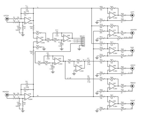 7.1 Surround Sound Circuit Diagram What Do The Numbers Mean