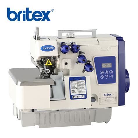 New Britex Br Gt890d 4 High Speed Direct Drive Four Thread Industrial Overlock Sewing Machine