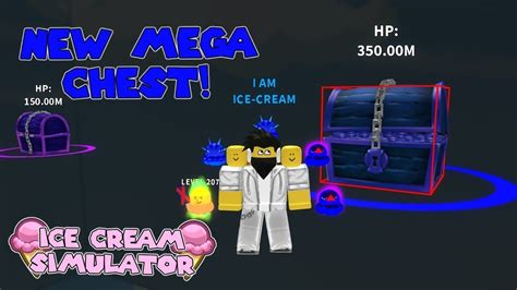 New Mega Chest Update Ice Cream Simulator Youtube