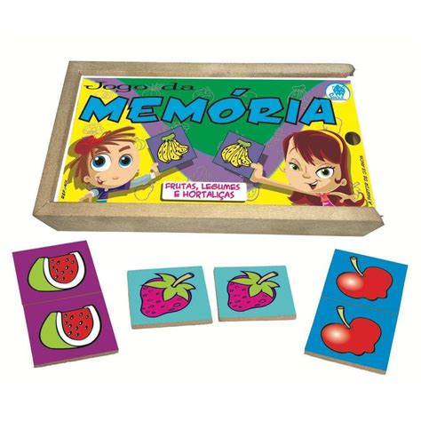 Jogo Da Memoria Das Frutas Legume E Hortalicas Extra