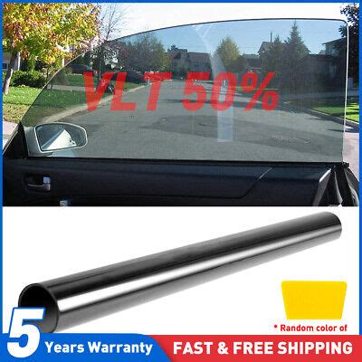 3Mx50CM 50 VLT Black Car Window Foils Tinting Film Home Window Glass