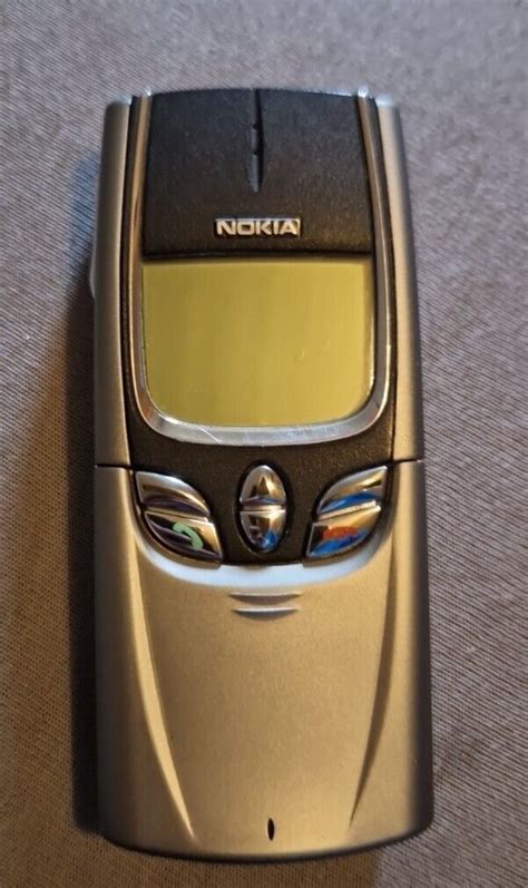 Nokia 8850 Handy Ohne Simlock Silber 6417182118876 EBay