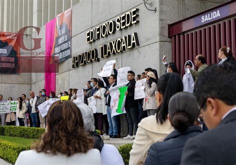 Se suman trabajadores del Poder Judicial de la Federación en Tlaxcala a