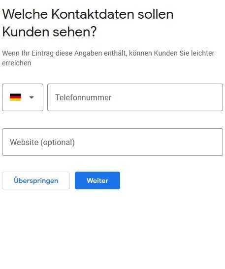 Schritt für Schritt Anleitung für Ihr Google Business Profil