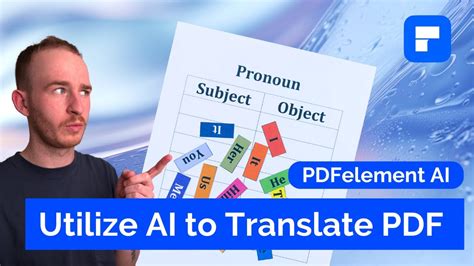 How To Use AI To Translate PDF YouTube